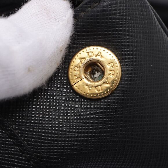 PRADA Saffiano Lux Leather 2way handbag Black BN2274 - Picture 10 of 16